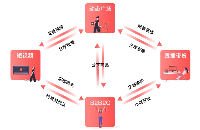 B2B2C直播电商平台：重塑电商未来