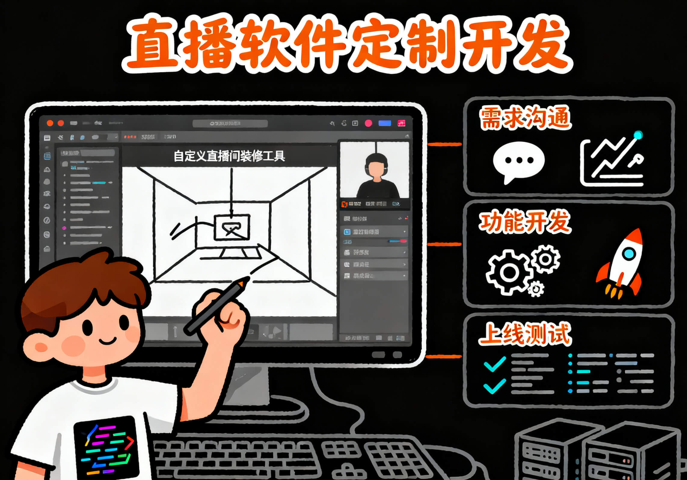 成都直播软件开发｜打造高可用、高并发直播平台